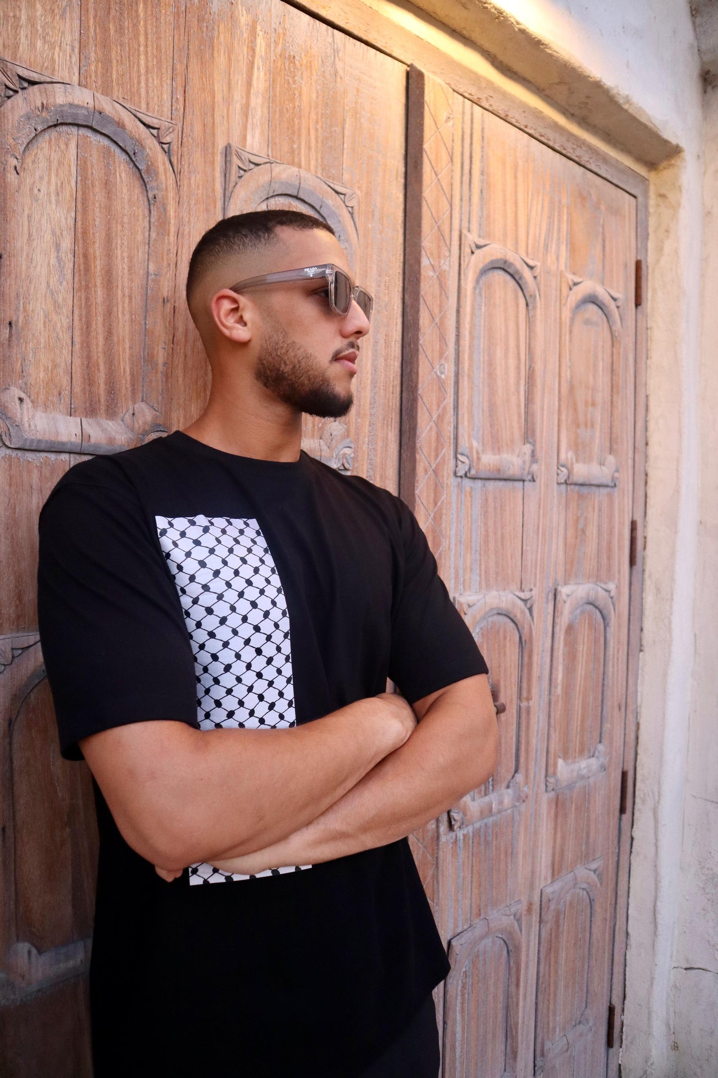 Front keffiyeh Shirt